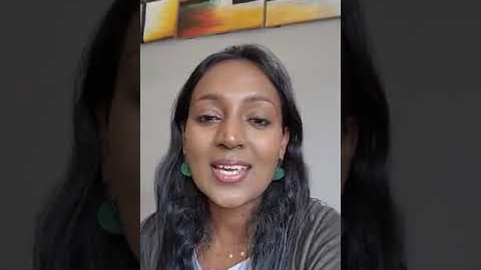 Sarah Jeff speaking to camera in a Realms of Revelations teaching video
